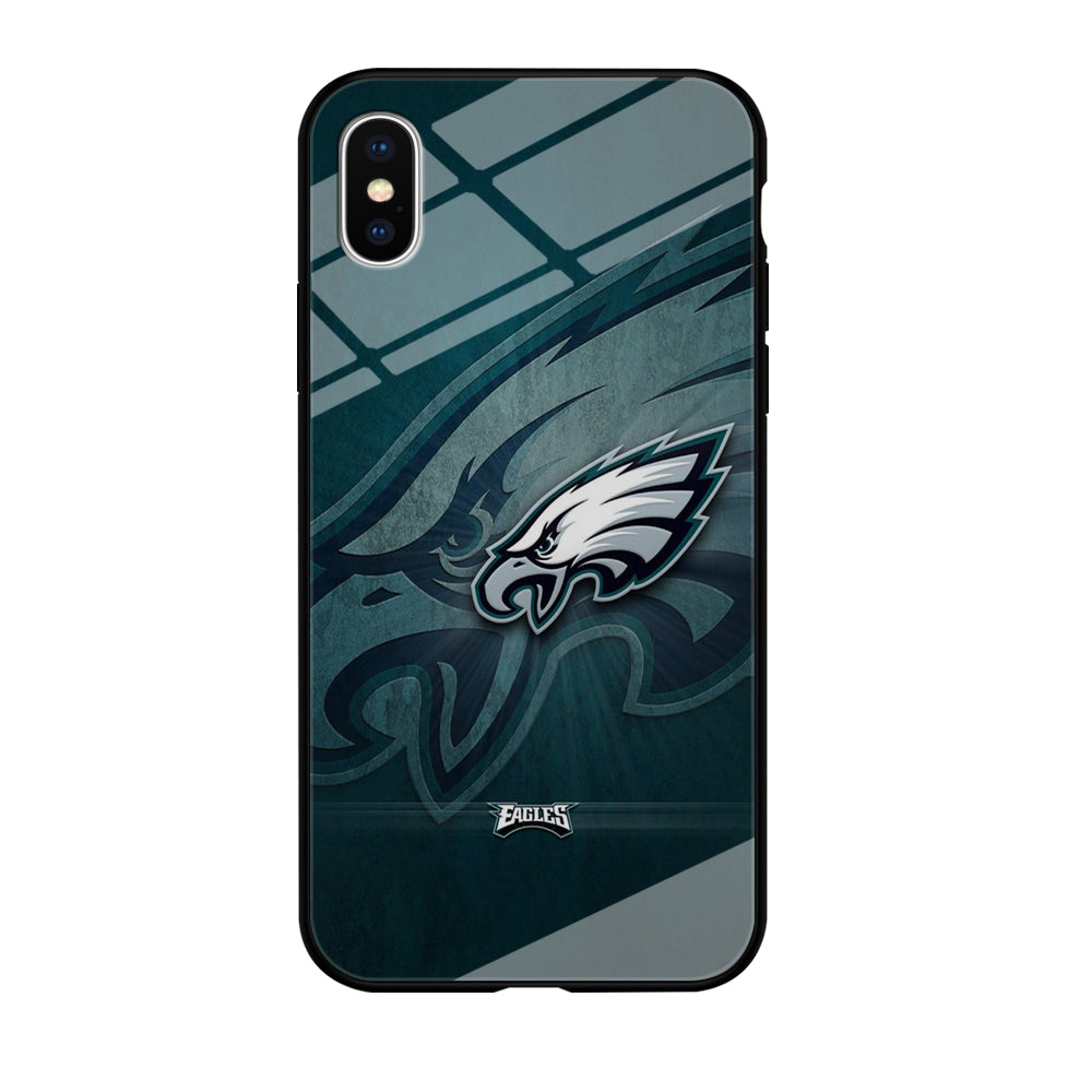 NFL Philadelphia Eagles 001 iPhone Xs Case-Phone Case-Tempered Glass Case-Altracase