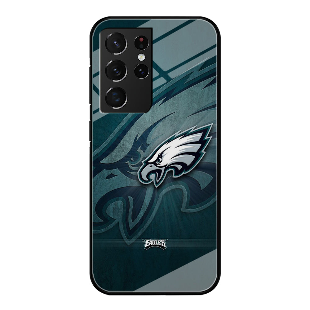 NFL Philadelphia Eagles 001 Samsung Galaxy S21 Ultra Case-Phone Case-Tempered Glass Case-Altracase