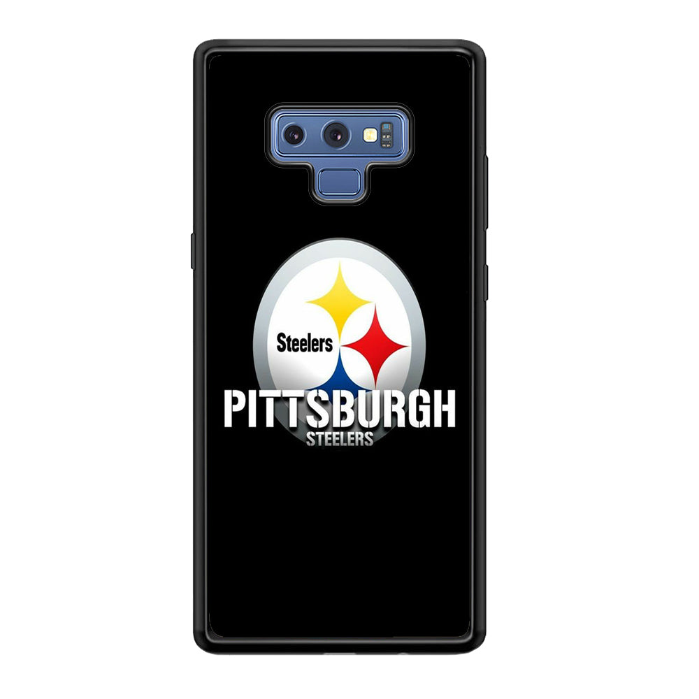 NFL Pittsburgh Steelers 001 Samsung Galaxy Note 9 Case-Phone Case-Tempered Glass Case-Altracase
