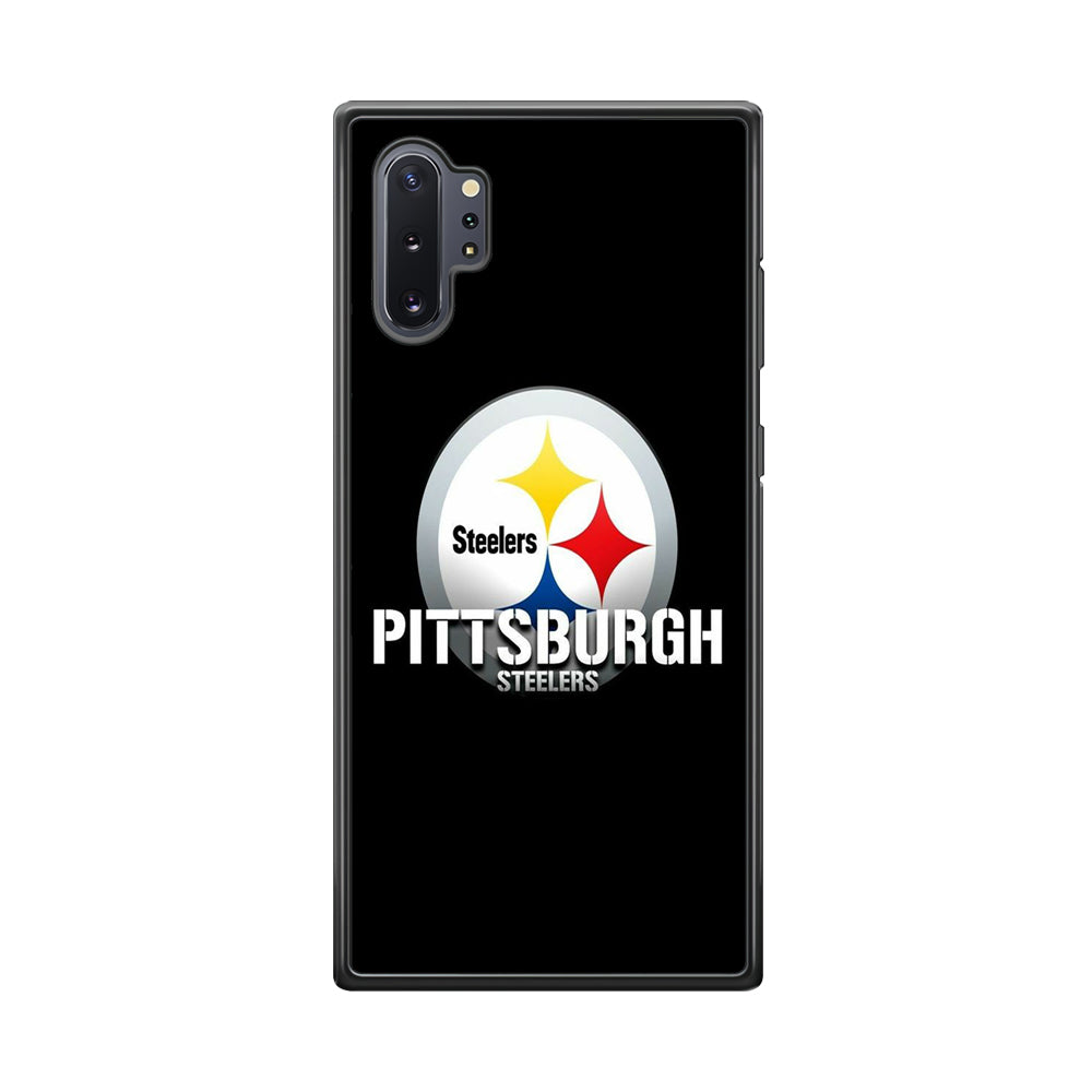 NFL Pittsburgh Steelers 001 Samsung Galaxy Note 10 Plus Case-Phone Case-Tempered Glass Case-Altracase