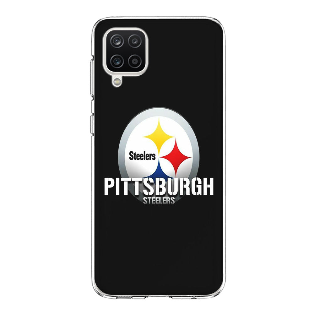 NFL Pittsburgh Steelers 001 Samsung Galaxy A12 Case-Phone Case-Clear Soft Case-Altracase