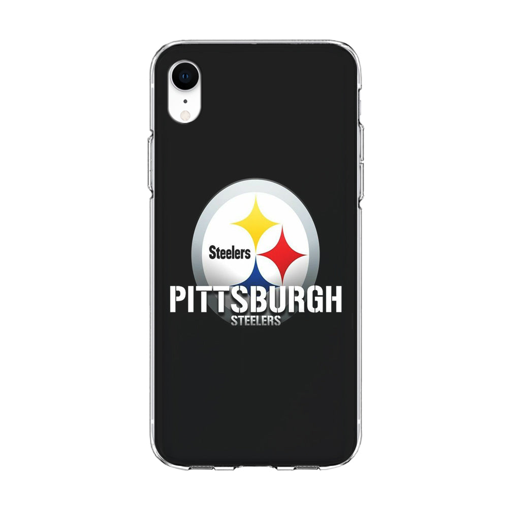 NFL Pittsburgh Steelers 001 iPhone XR Case-Phone Case-Clear Soft Case-Altracase