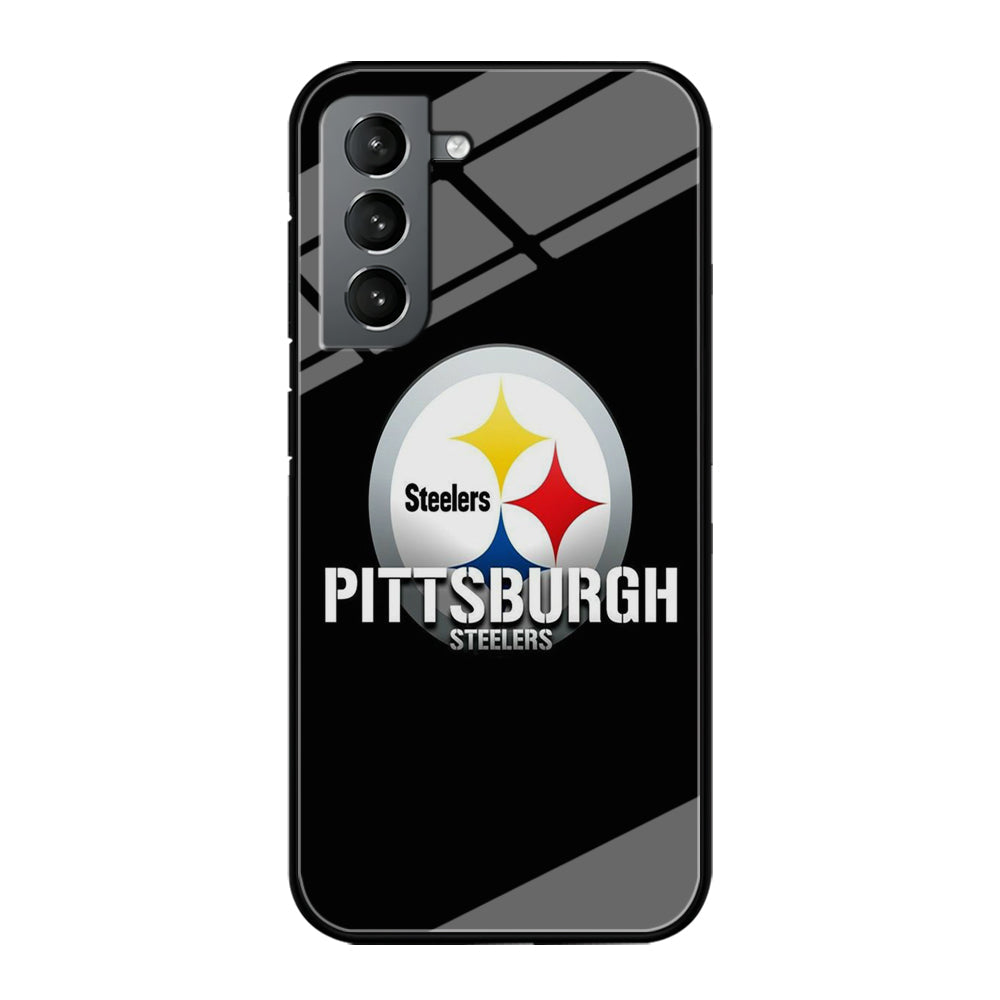 NFL Pittsburgh Steelers 001 Samsung Galaxy S24 Case-Phone Case-Tempered Glass Case-Altracase
