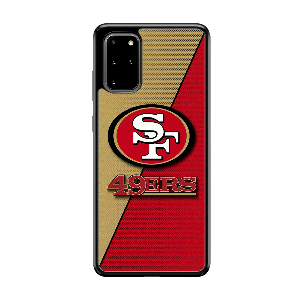 NFL San Francisco 49ers 001 Samsung Galaxy S20 Plus Case-Phone Case-Rubber Black (2D Case)-Altracase
