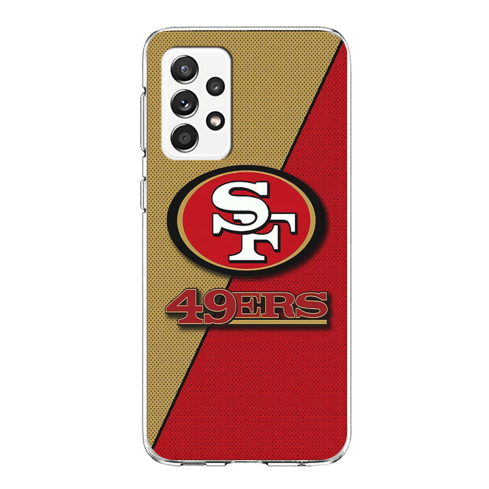NFL San Francisco 49ers 001 Samsung Galaxy A72 Case-Phone Case-Clear Soft Case-Altracase