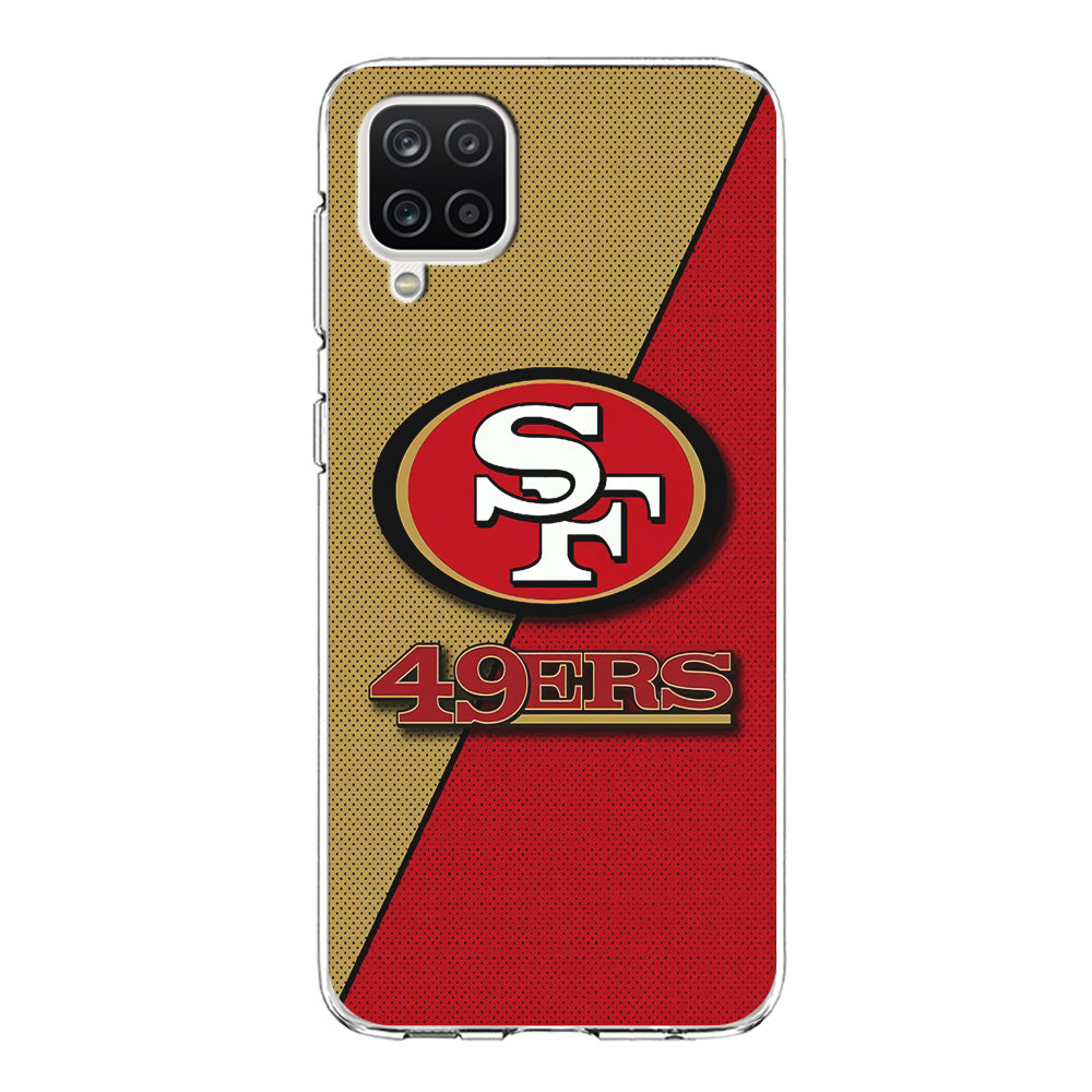 NFL San Francisco 49ers 001 Samsung Galaxy A12 Case-Phone Case-Clear Soft Case-Altracase