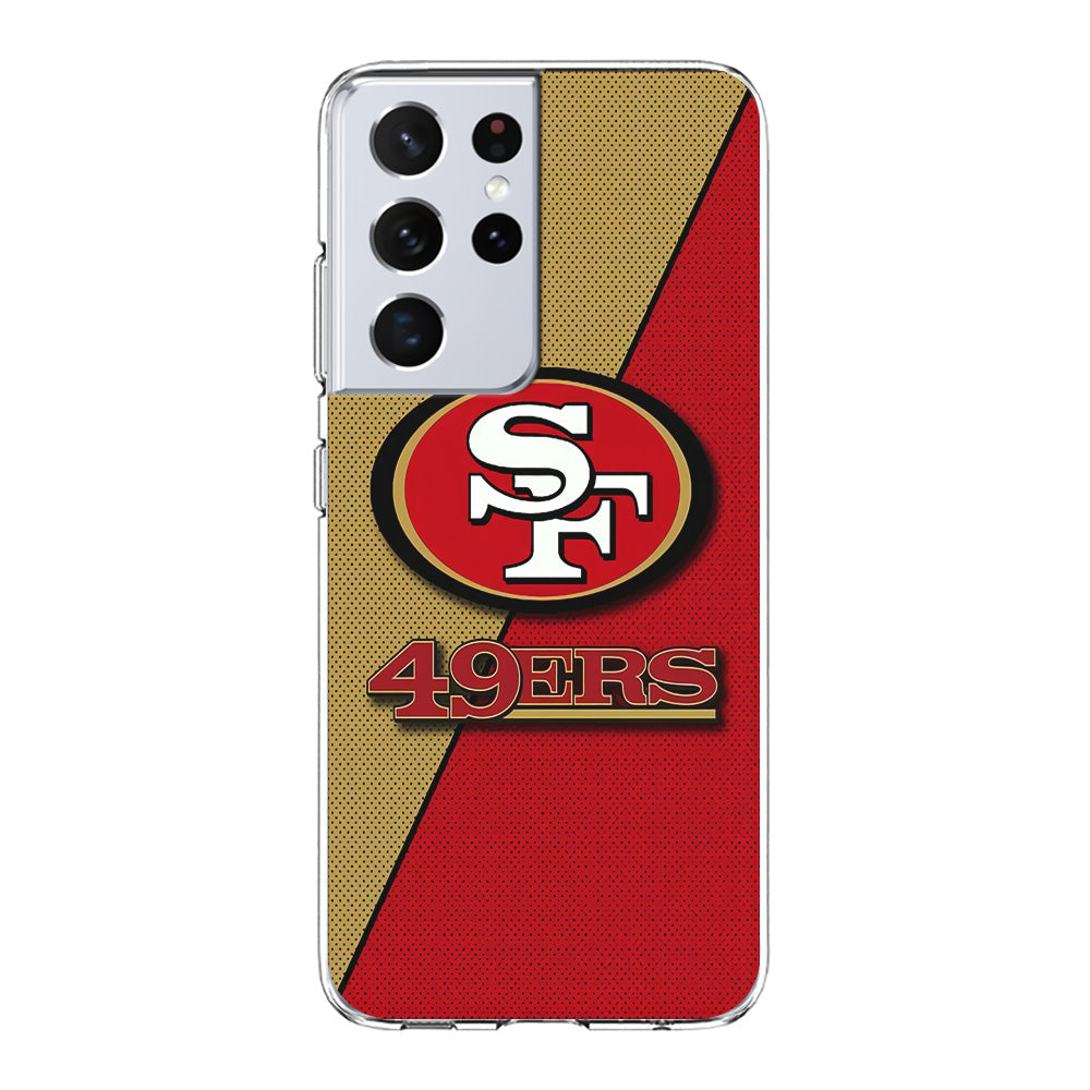NFL San Francisco 49ers 001 Samsung Galaxy S24 Ultra Case-Phone Case-Clear Soft Case-Altracase