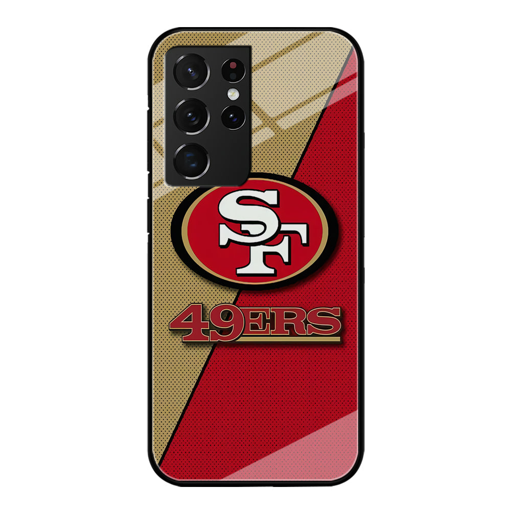 NFL San Francisco 49ers 001 Samsung Galaxy S23 Ultra Case-Phone Case-Tempered Glass Case-Altracase
