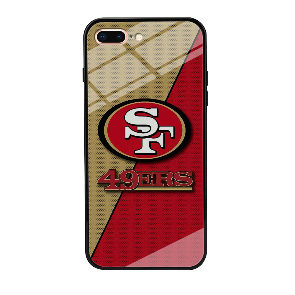 NFL San Francisco 49ers 001 iPhone 8 Plus Case-Phone Case-Tempered Glass Case-Altracase