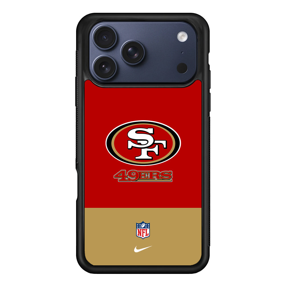 NFL San Francisco 49ers Nike iPhone 17 Pro Max Case - Altracase