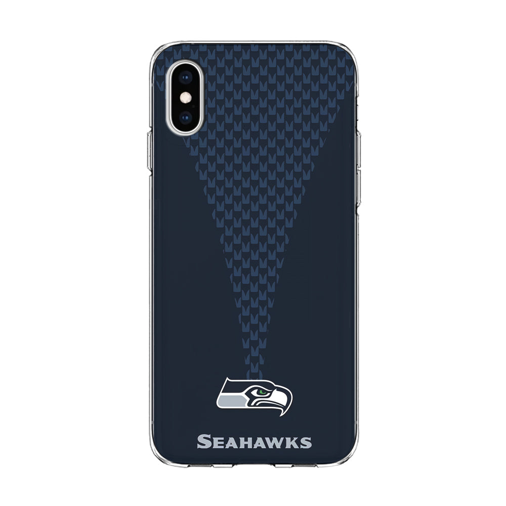 NFL Seattle Seahawks 001 iPhone Xs Case-Phone Case-Clear Soft Case-Altracase