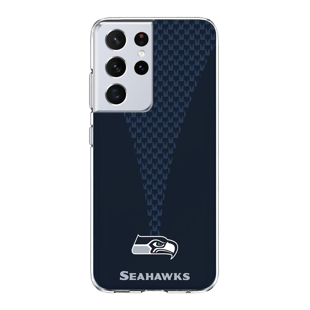 NFL Seattle Seahawks 001 Samsung Galaxy S21 Ultra Case-Phone Case-Clear Soft Case-Altracase