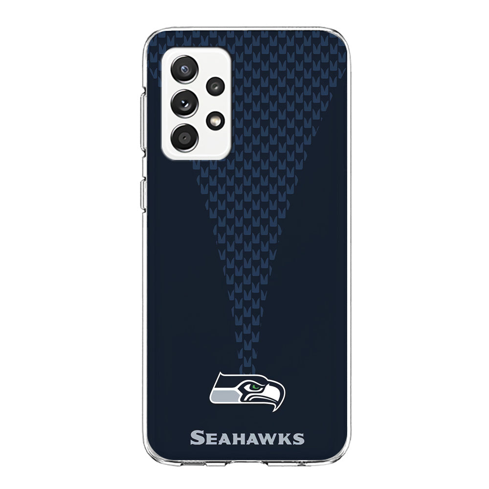 NFL Seattle Seahawks 001 Samsung Galaxy A72 Case-Phone Case-Clear Soft Case-Altracase
