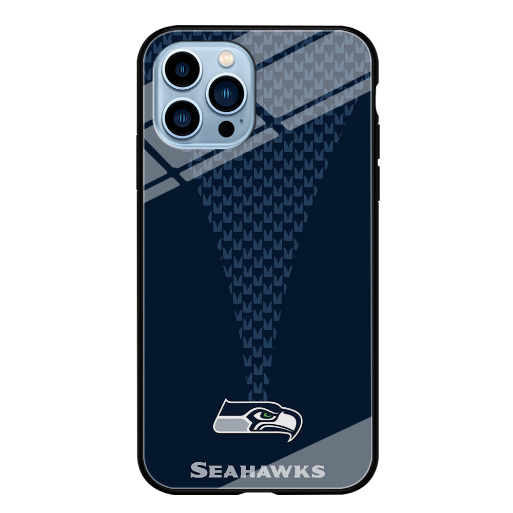 NFL Seattle Seahawks 001 iPhone 14 Pro Case-Phone Case-Tempered Glass Case-Altracase