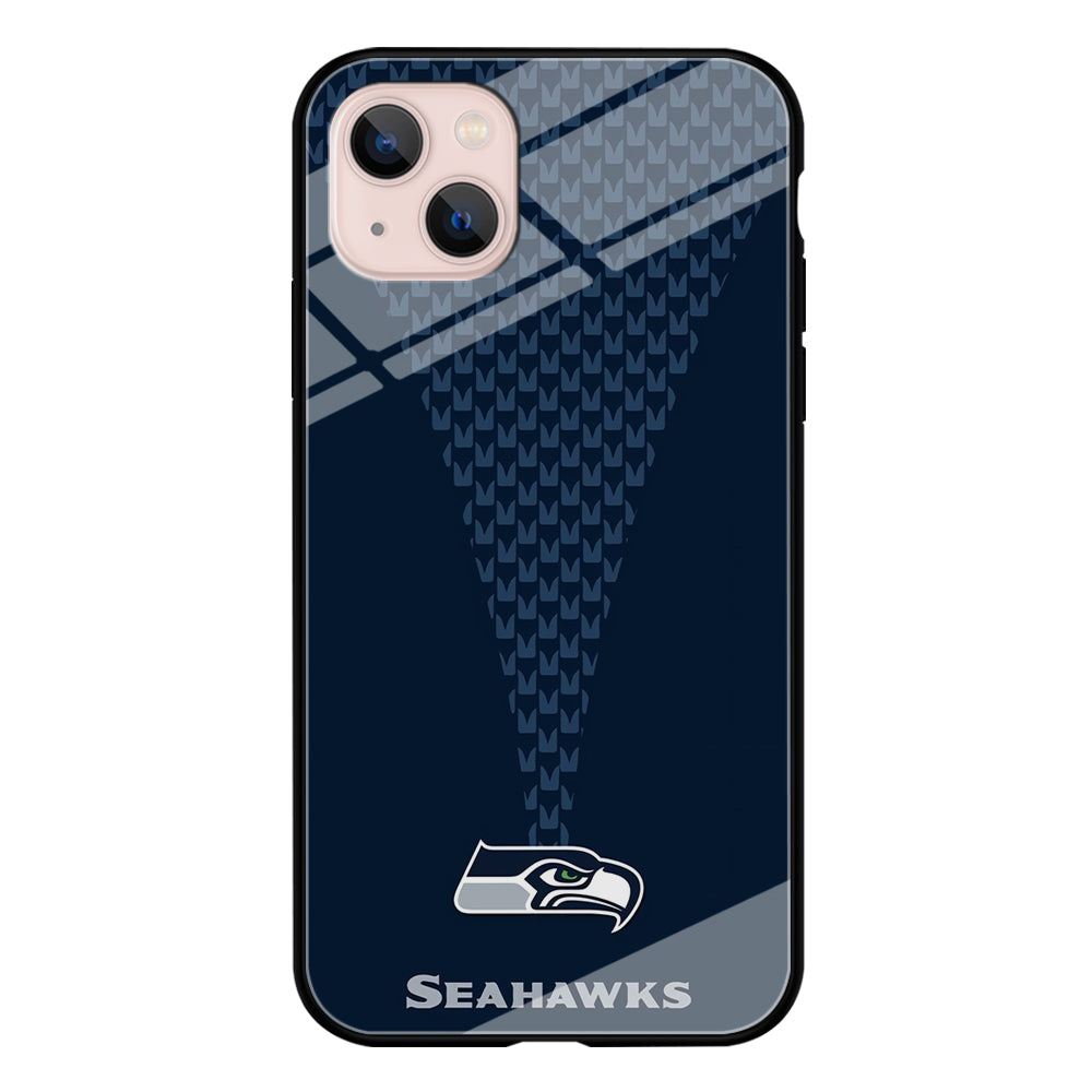 NFL Seattle Seahawks 001 iPhone 15 Plus Case-Phone Case-Tempered Glass Case-Altracase