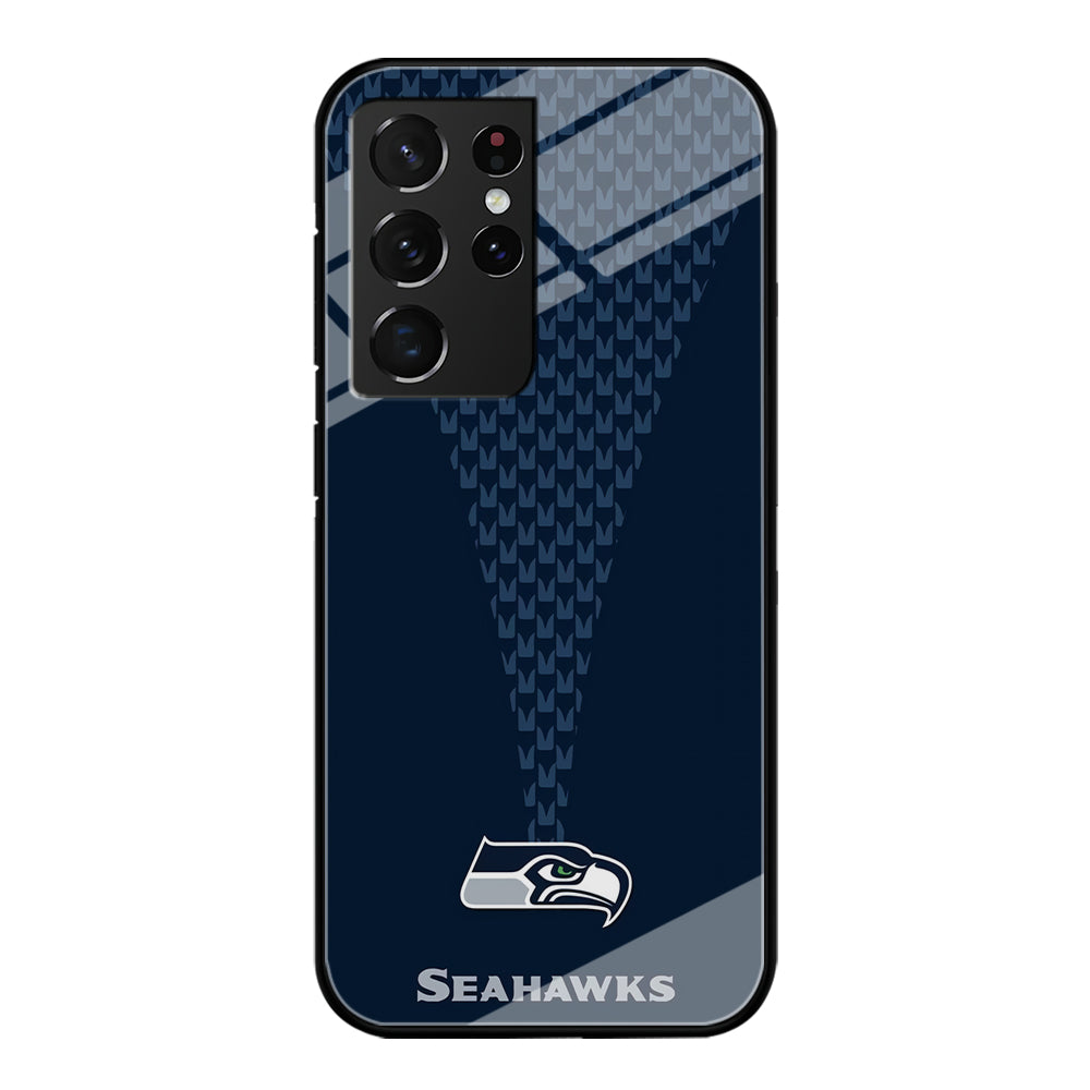 NFL Seattle Seahawks 001 Samsung Galaxy S21 Ultra Case-Phone Case-Tempered Glass Case-Altracase