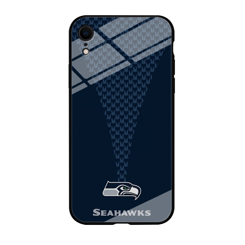 NFL Seattle Seahawks 001 iPhone XR Case-Phone Case-Tempered Glass Case-Altracase