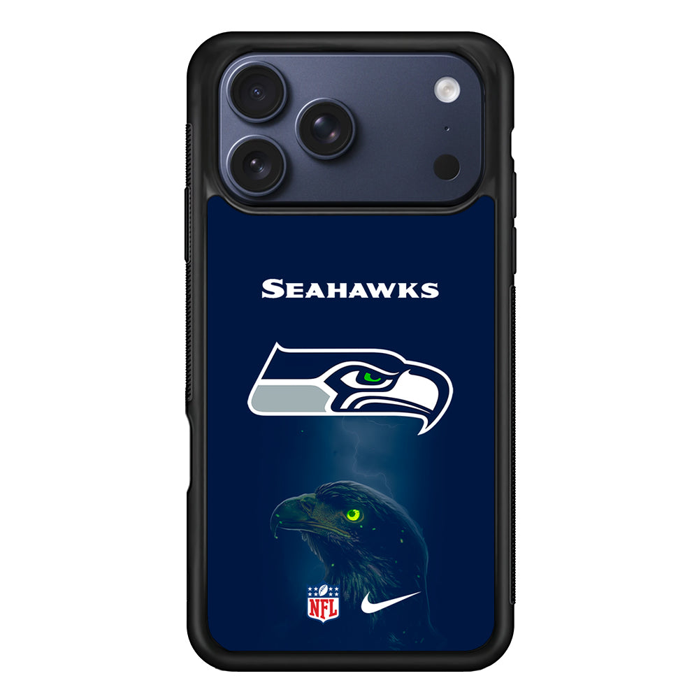 NFL Seattle Seahawks Navy Nike iPhone 17 Pro Case - Altracase
