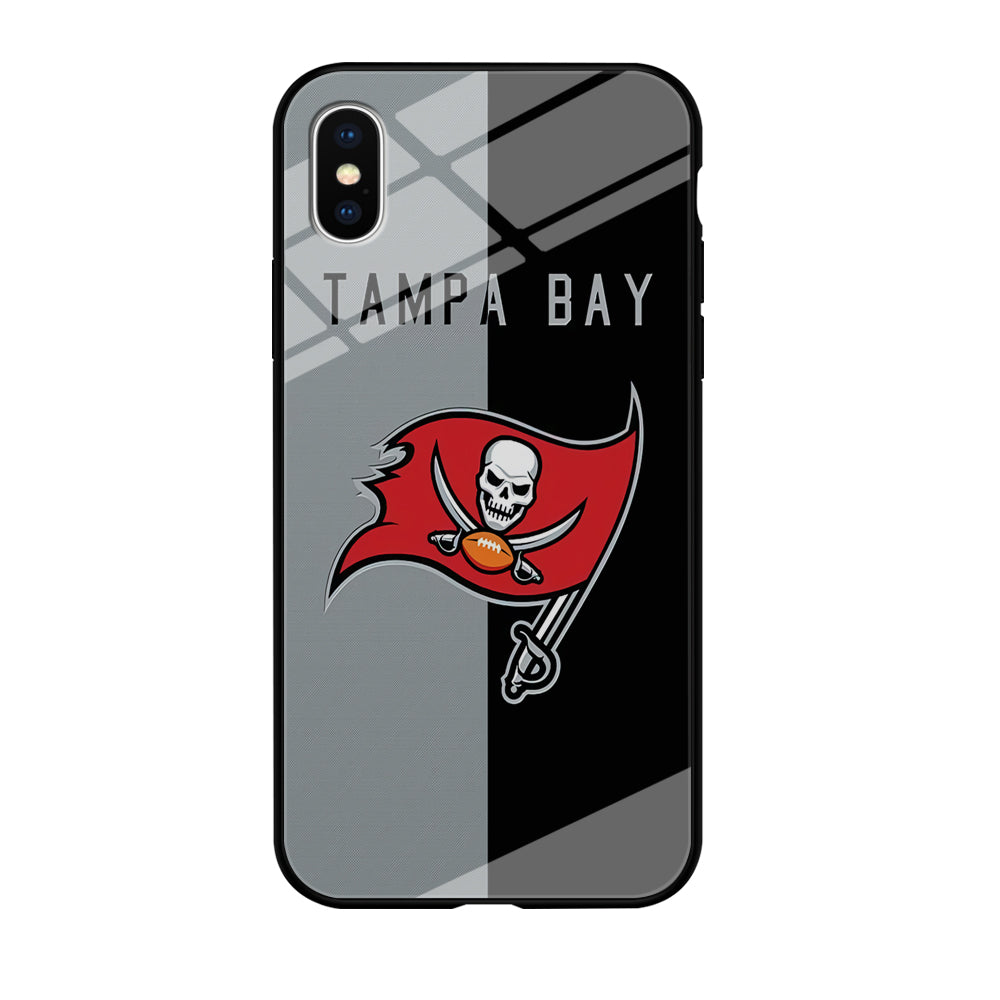 NFL Tampa Bay Buccaneers 001 iPhone Xs Case-Phone Case-Tempered Glass Case-Altracase