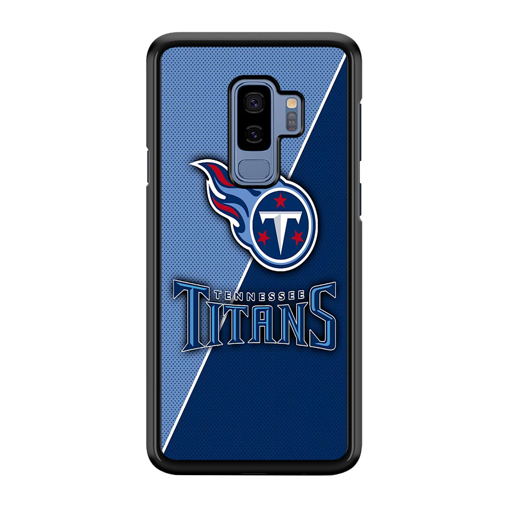 NFL Tennessee Titans 001 Samsung Galaxy S9 Plus Case-Phone Case-Rubber Black (2D Case)-Altracase