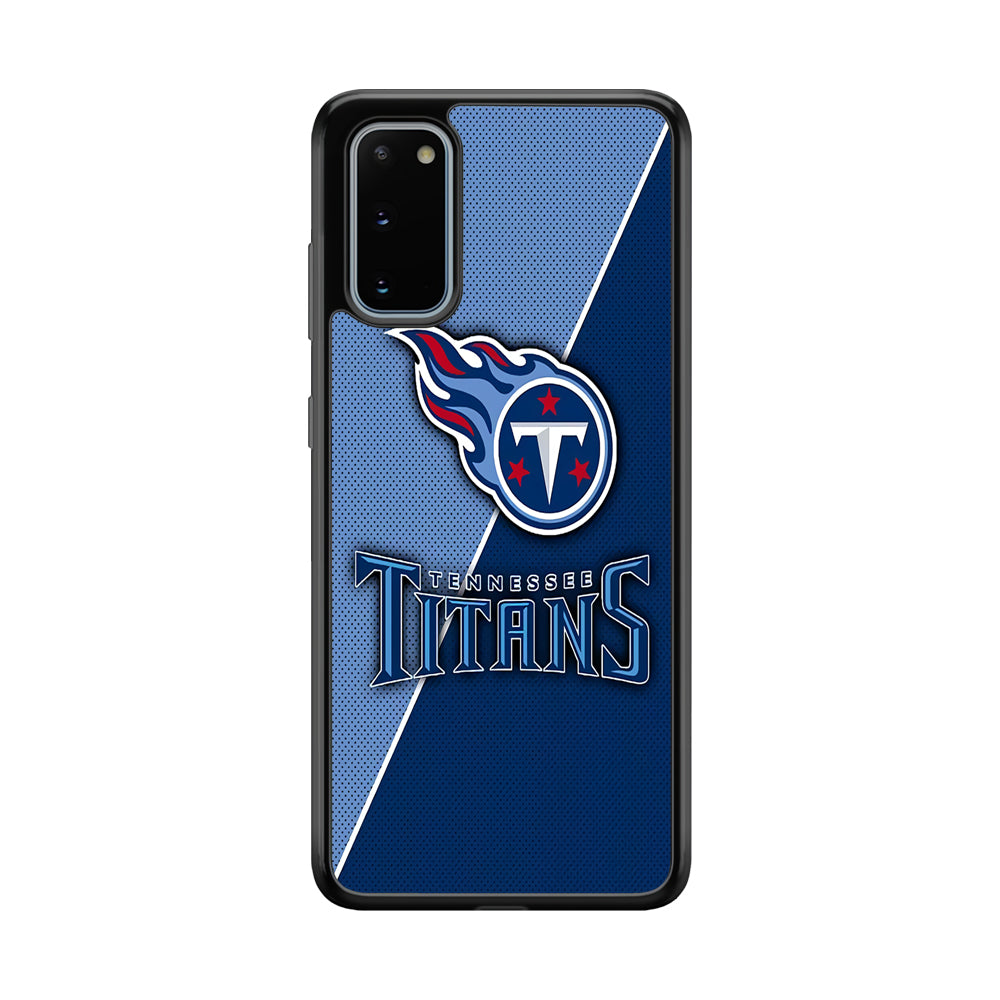 NFL Tennessee Titans 001 Samsung Galaxy S20 Case-Phone Case-Tempered Glass Case-Altracase