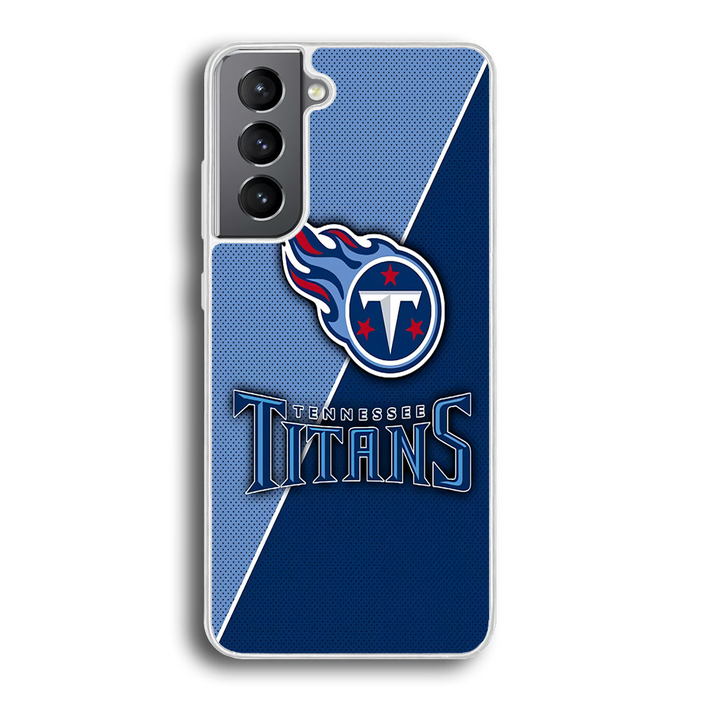 NFL Tennessee Titans 001 Samsung Galaxy S22 Plus Case-Phone Case-Rubber White (2D Case)-Altracase