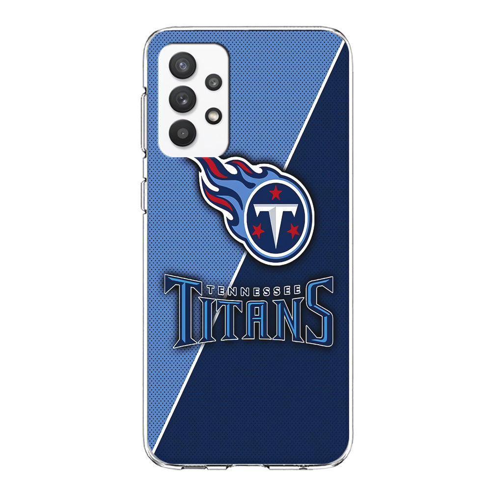 NFL Tennessee Titans 001 Samsung Galaxy A32 Case-Phone Case-Clear Soft Case-Altracase