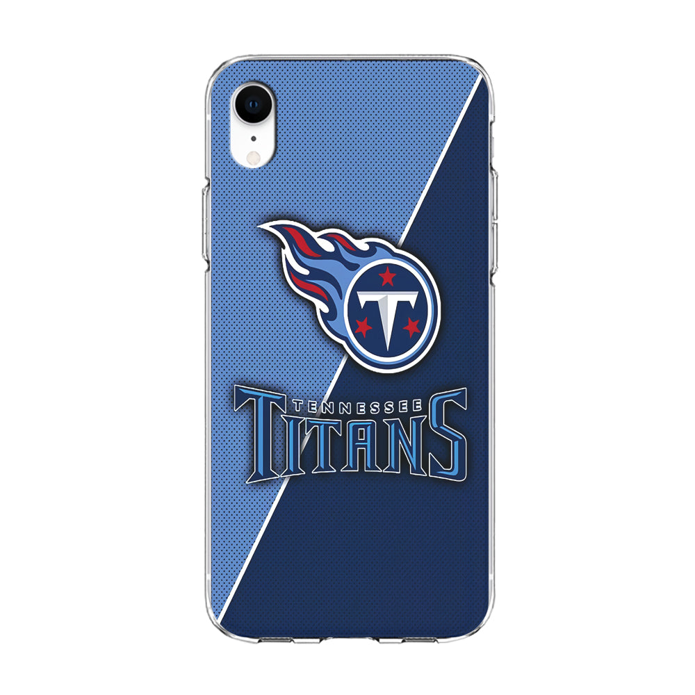 NFL Tennessee Titans 001 iPhone XR Case-Phone Case-Clear Soft Case-Altracase