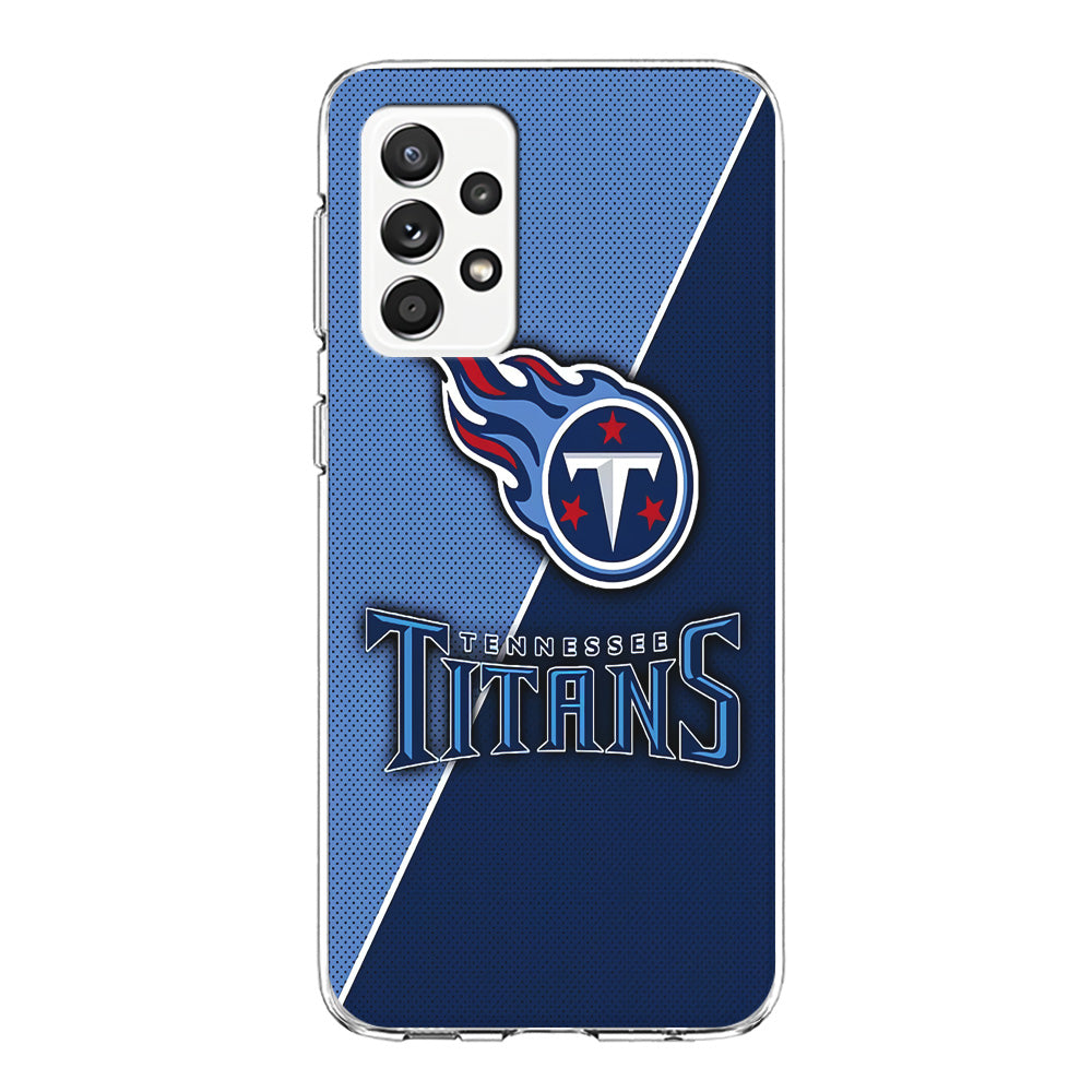 NFL Tennessee Titans 001 Samsung Galaxy A52 Case-Phone Case-Clear Soft Case-Altracase