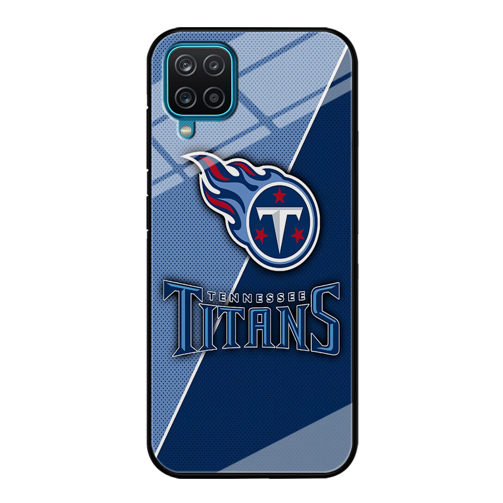 NFL Tennessee Titans 001 Samsung Galaxy A12 Case-Phone Case-Tempered Glass Case-Altracase