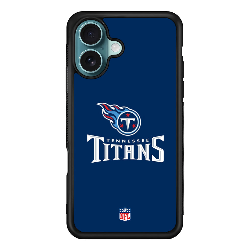 NFL Tennessee Titans Navy iPhone 16 Plus Case - Altracase