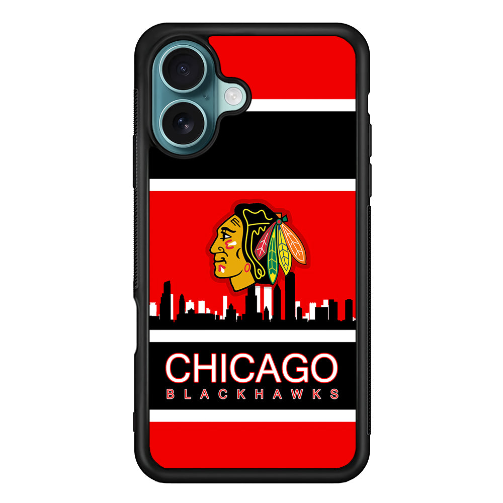 NHL Chicago Blackhawks Team iPhone 16 Plus Case - Altracase
