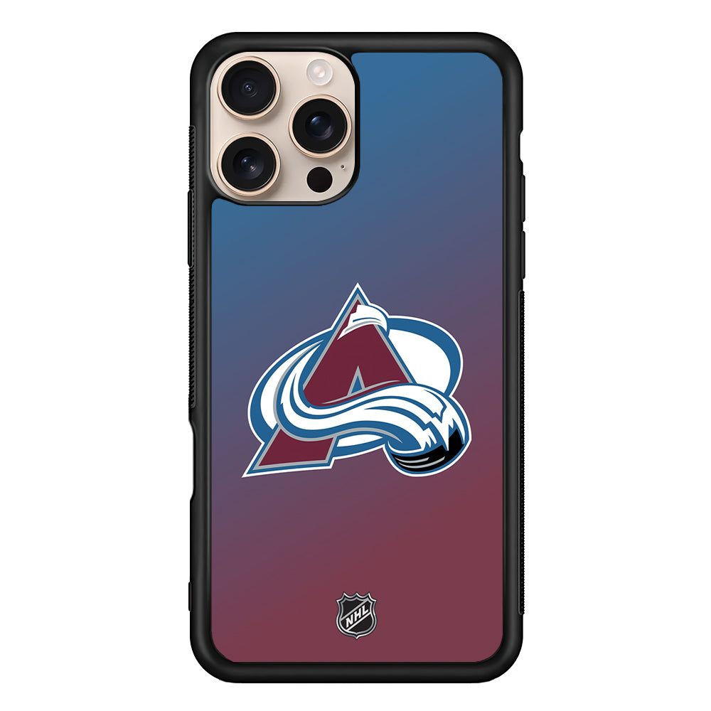 NHL Colorado Avalanche Gradient iPhone 16 Pro Max Case - Altracase