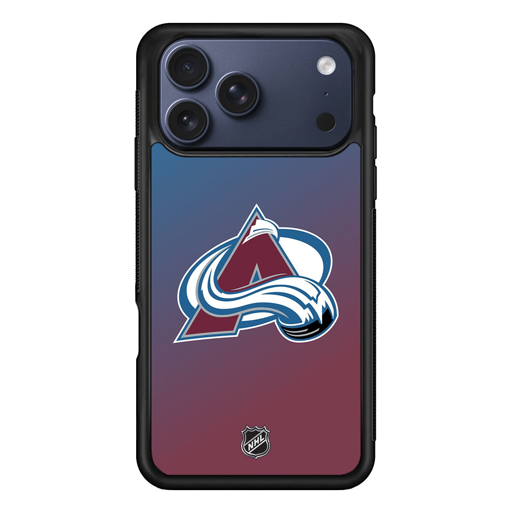 NHL Colorado Avalanche Gradient iPhone 17 Pro Case - Altracase