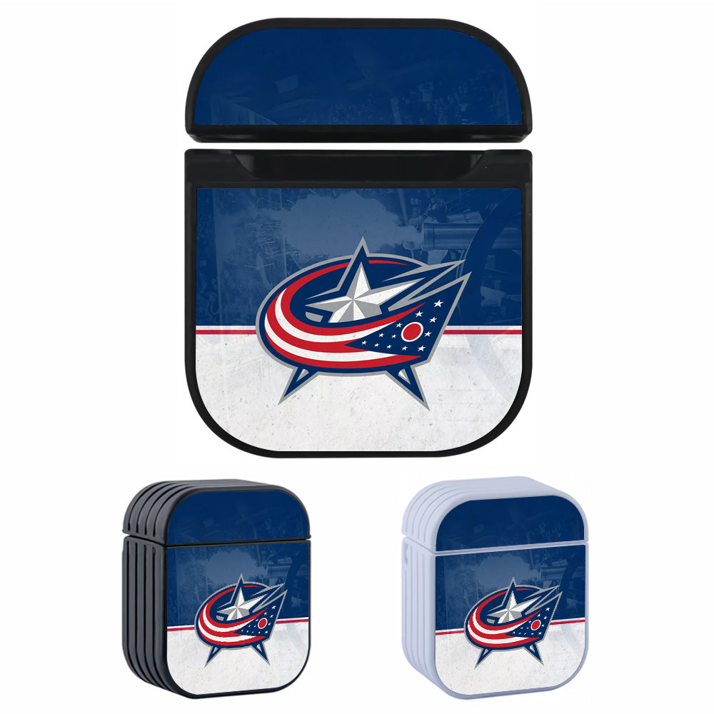 NHL Columbus Blue Jackets Logo Apple AirPods Case-AirPod Case-Altracase