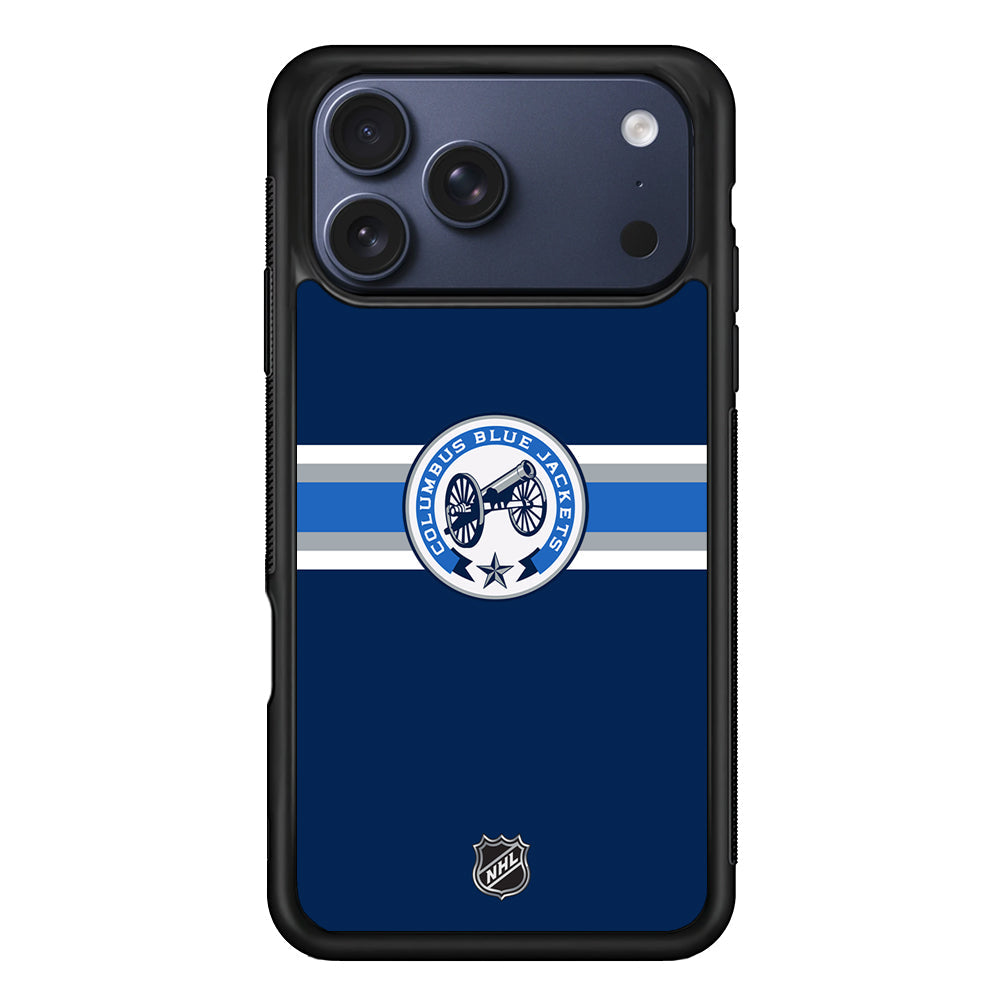 NHL Columbus Blue Jackets Navy iPhone 17 Pro Max Case - Altracase