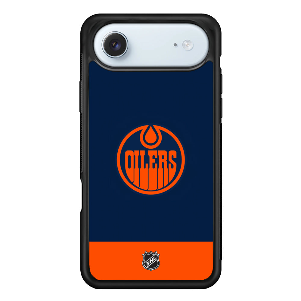 NHL Edmonton Oilers Navy iPhone 17 Air Case - Altracase