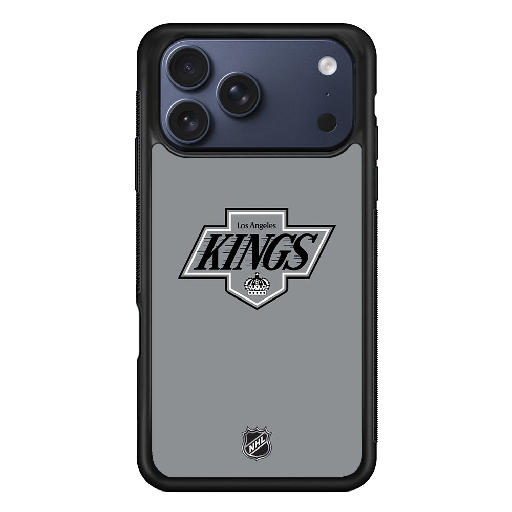 NHL Los Angeles Kings Gray iPhone 17 Pro Max Case - Altracase