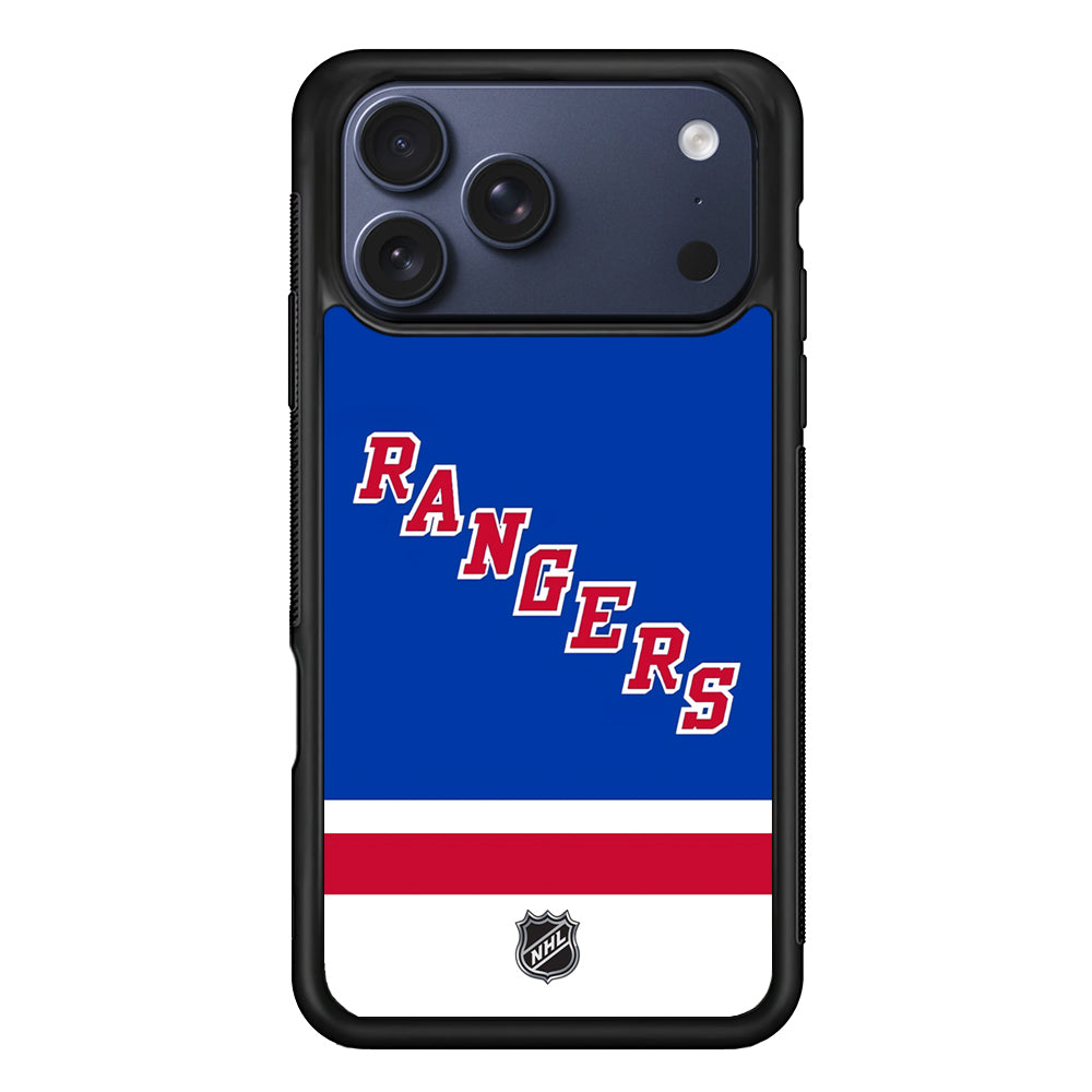 NHL New York Rangers Blue iPhone 17 Pro Max Case - Altracase