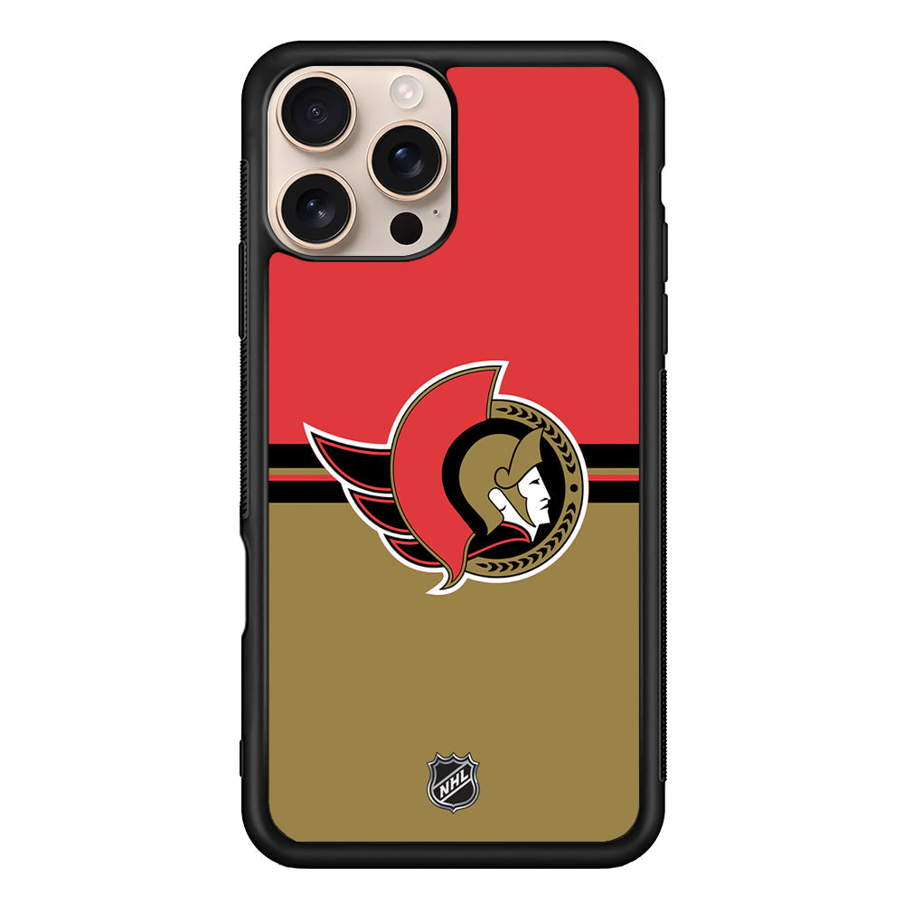 NHL Ottawa Senators Team iPhone 16 Pro Max Case - Altracase