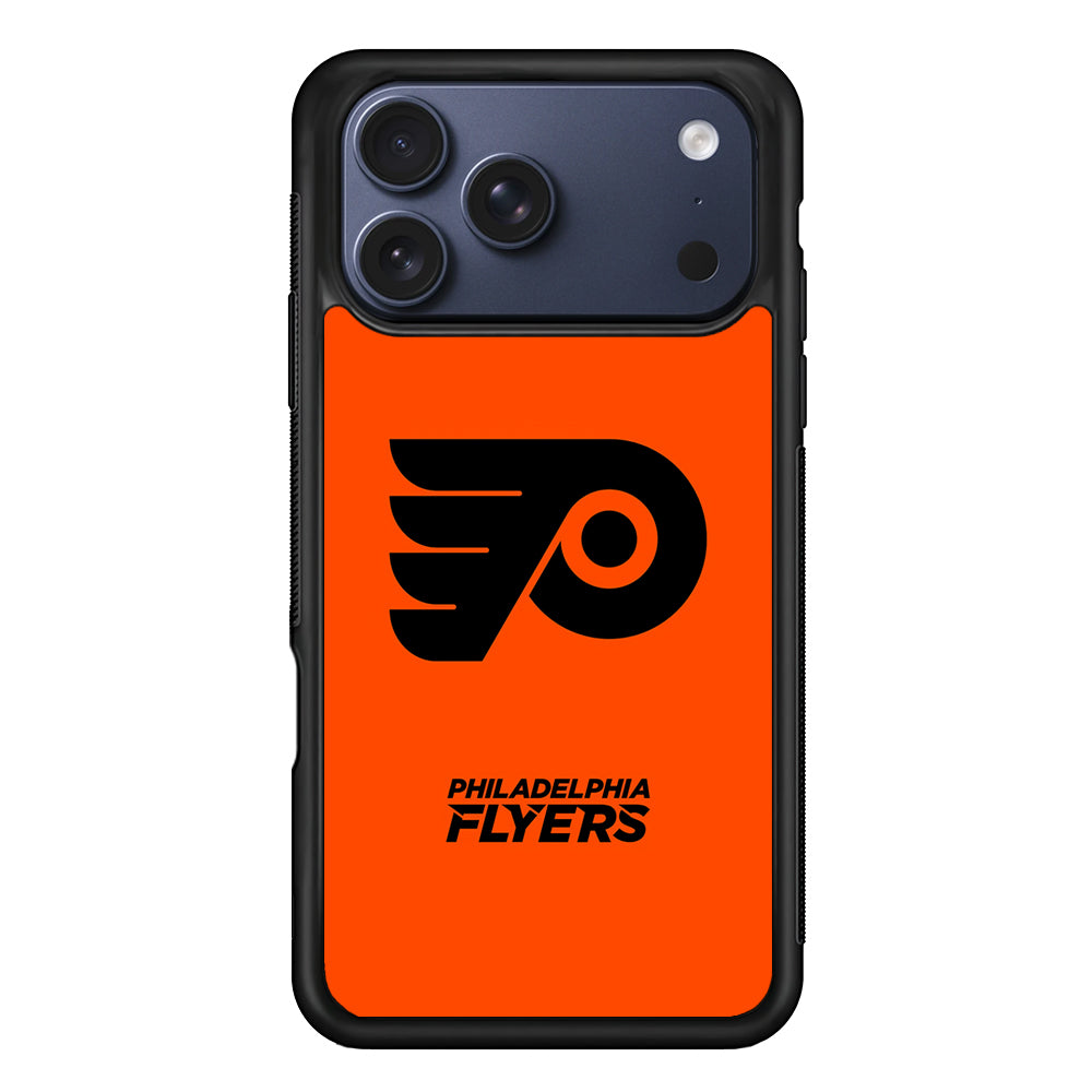 NHL Philadelphia Flyers Orange iPhone 17 Pro Case - Altracase