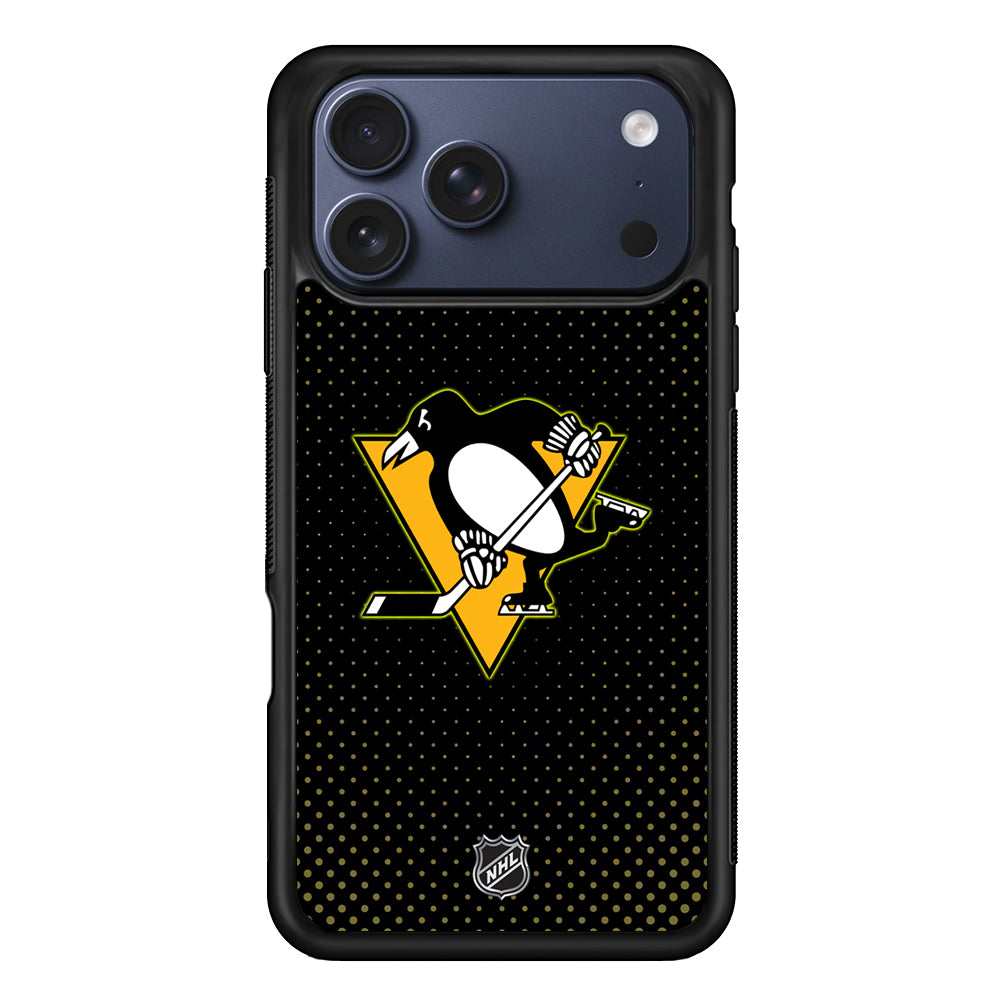 NHL Pittsburgh Penguins Dots Pattern iPhone 17 Pro Case - Altracase