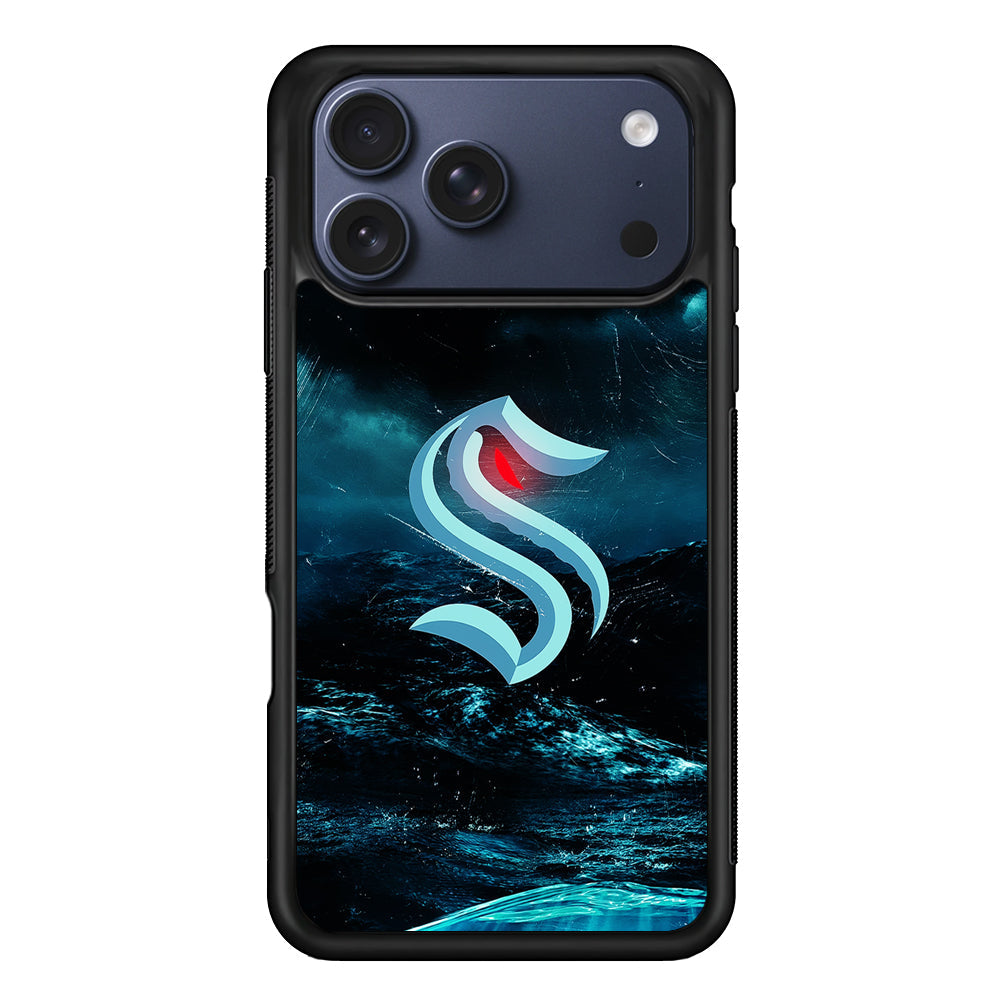 NHL Seattle Kraken Storm iPhone 17 Pro Max Case - Altracase