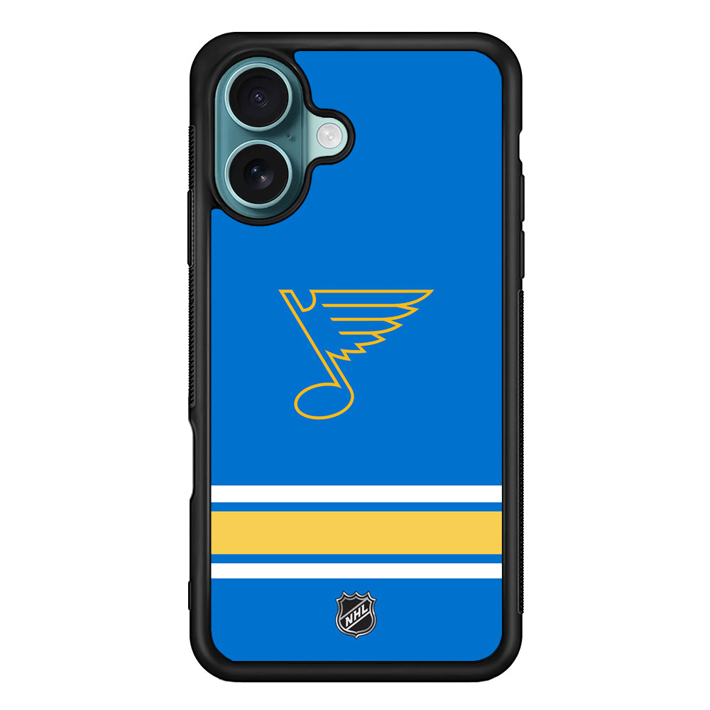 NHL St Louis Blues Blue iPhone 16 Plus Case - Altracase