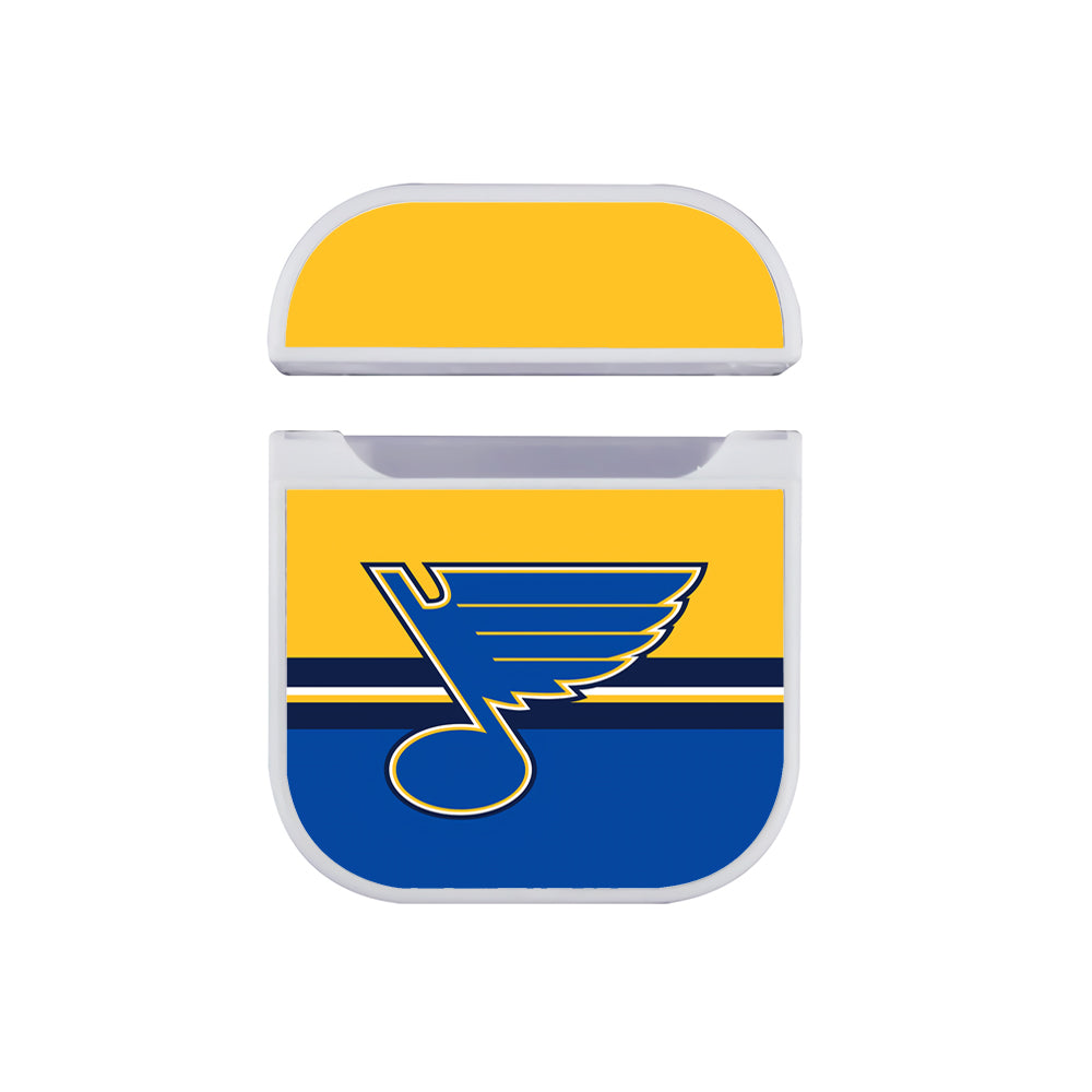 NHL St Louis Blues Logo Apple AirPods Case-AirPod Case-White-Altracase