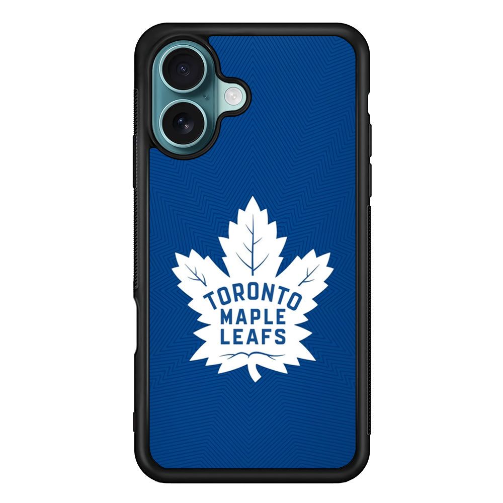 NHL Toronto Maple Leafs Pattern iPhone 16 Case - Altracase