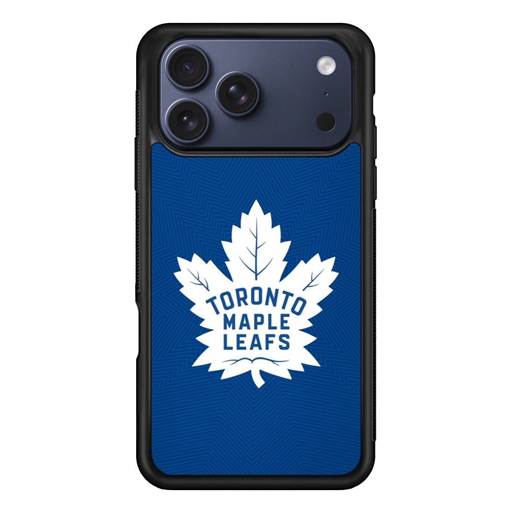 NHL Toronto Maple Leafs Pattern iPhone 17 Pro Case - Altracase