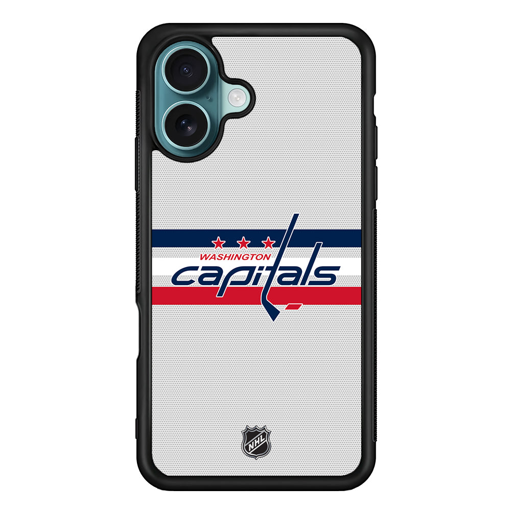 NHL Washington Capitals Dots Pattern iPhone 16 Case - Altracase