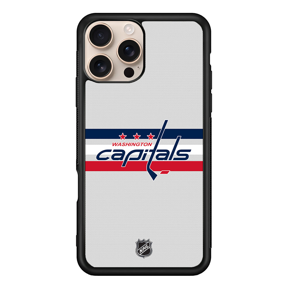 NHL Washington Capitals Dots Pattern iPhone 16 Pro Case - Altracase