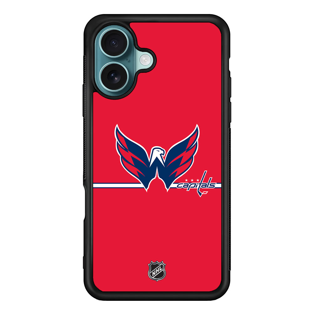 NHL Washington Capitals Red iPhone 16 Case - Altracase